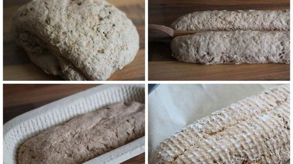 цельнозерновой дрожжевой хлеб на йогурте