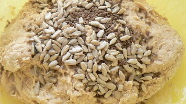 цельнозерновой хлеб на закваске