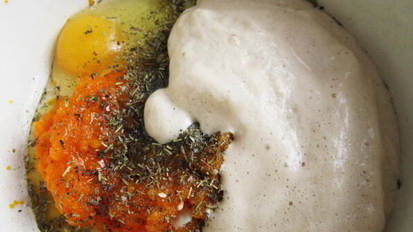 тыквенно-кукурузные багеты