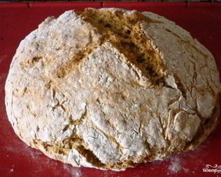 Вегетарианский хлеб без дрожжей