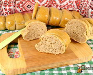 Витые батоны пшенично-ржаные