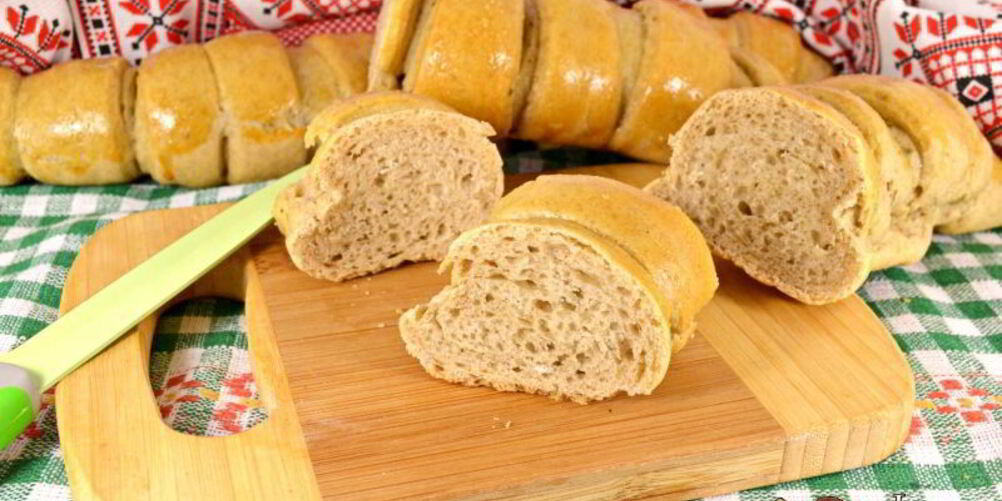 Рецепт витые батоны пшенично-ржаные