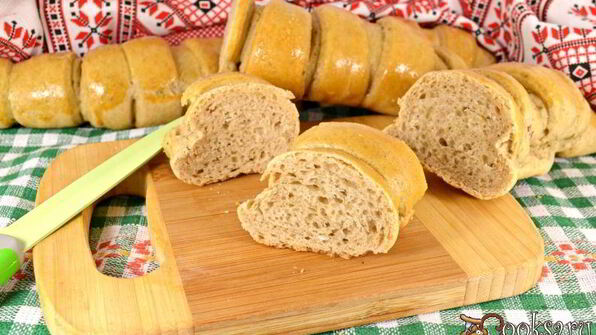 витые батоны пшенично-ржаные