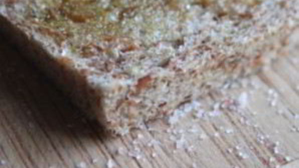 жареный хлеб с чесноком