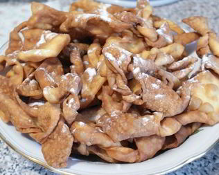 Хворост без яиц