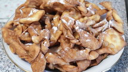 Хворост без яиц