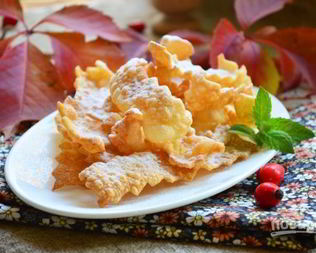 Хворост хрустящий на водке