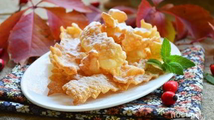 Хворост хрустящий на водке