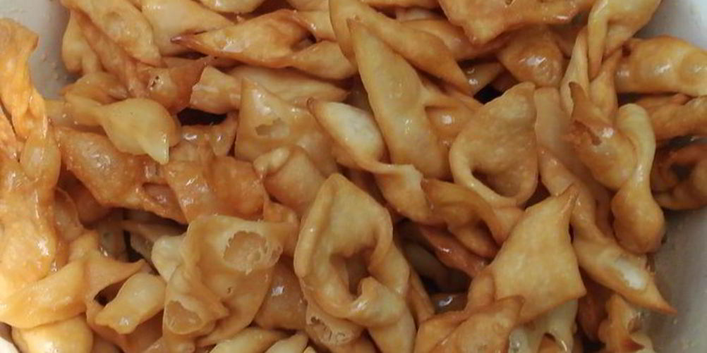 Рецепт хворост медовый