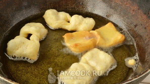 хворост на сметане