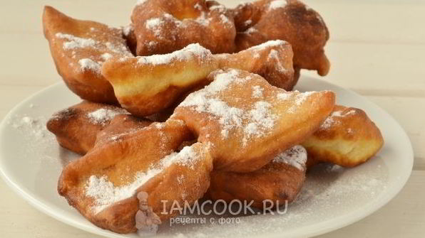 хворост на сметане