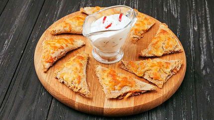 Конвертики с курицей