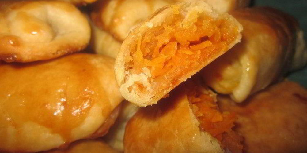 Рецепт конвертики с морковкой и яблоком