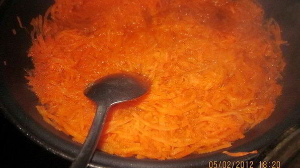 конвертики с морковкой и яблоком