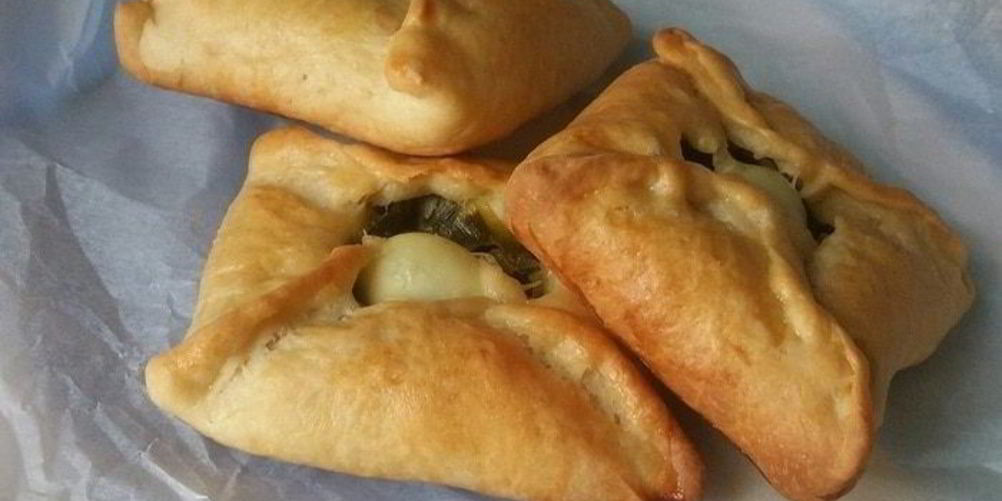 Рецепт конвертики с перепелиным яйцом и зеленью