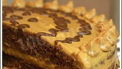 Коржи с вареной сгущенкой