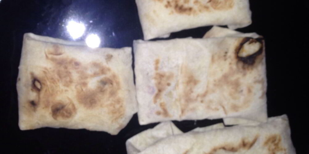 Рецепт кентельки из лаваша с крабовым салатом