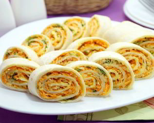 Рулетики из лаваша