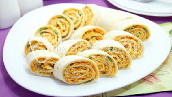 рулетики из лаваша