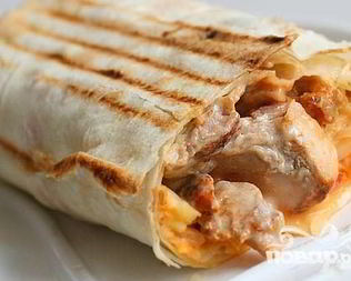 Рыба, запеченная в лаваше