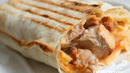 Рыба, запеченная в лаваше