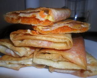 Тыква в лаваше