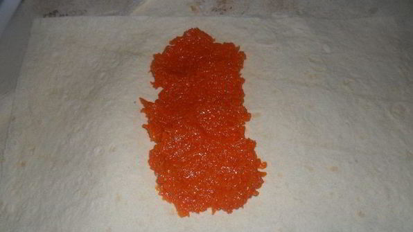 тыква в лаваше