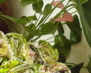 Закуска из лаваша