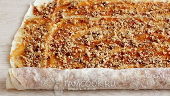 ленивая пахлава из лаваша