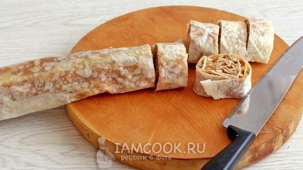 ленивая пахлава из лаваша