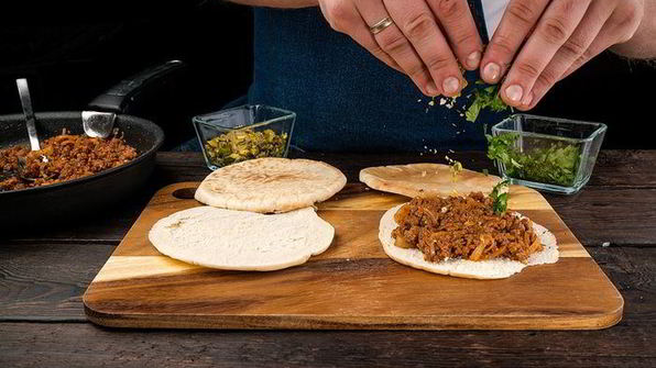 аппетитные лепешки