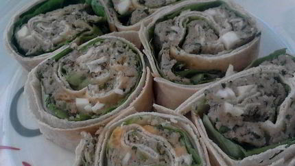 Арабские лепешки с начинкой