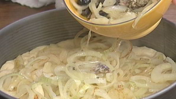 фокачча с оливками