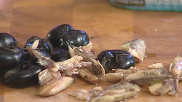 фокачча с оливками