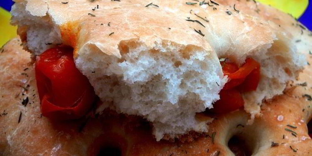 Рецепт фокачча с помидорами черри