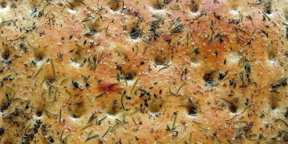 Рецепт фокачча с зеленью