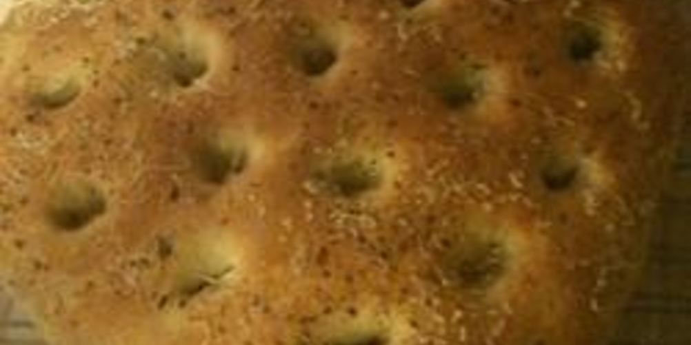 Рецепт фокачча в духовке