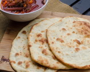 Индийские лепешки наан