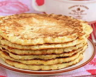 Капустные лепешки