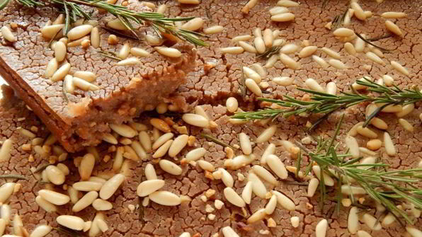 каштановая лепешка