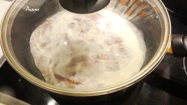 китайские лепешки с мясом