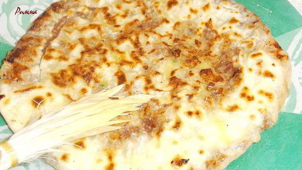 китайские лепешки с мясом