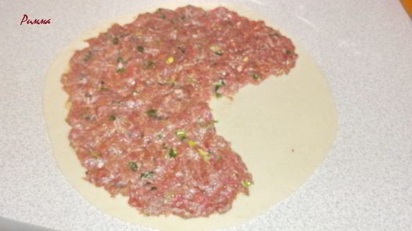 китайские лепешки с мясом