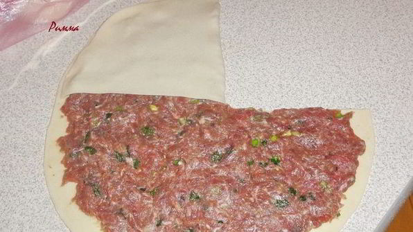 китайские лепешки с мясом