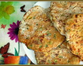 Куриные лепешки по мотивам Том Ям