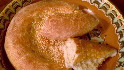 Лепешка на закваске Ацатан