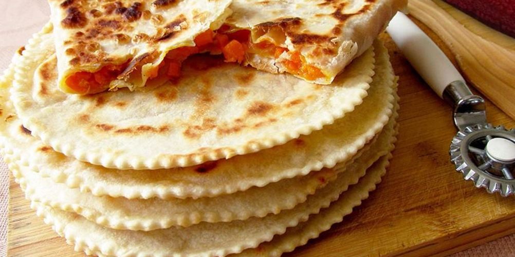 Рецепт лепешка с тыквой