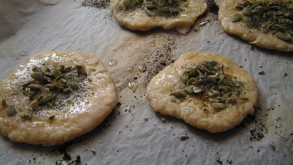 лепешки фокачча