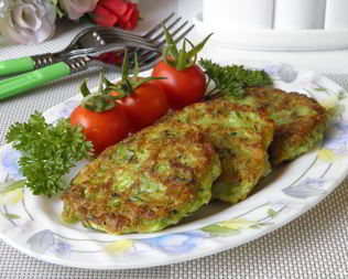 Лепешки из кабачков