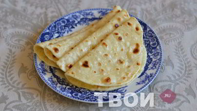 Лепешки на молоке